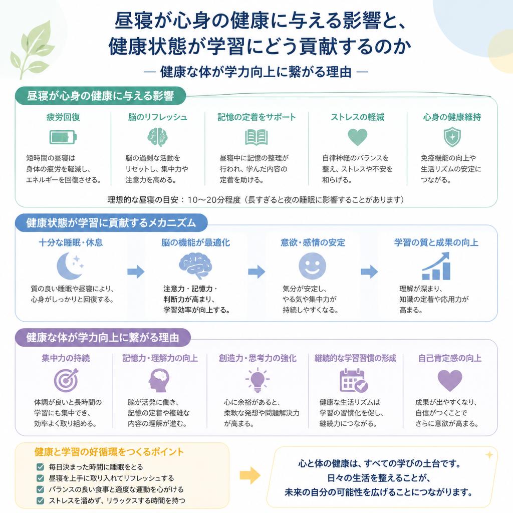 健康と学習の関係