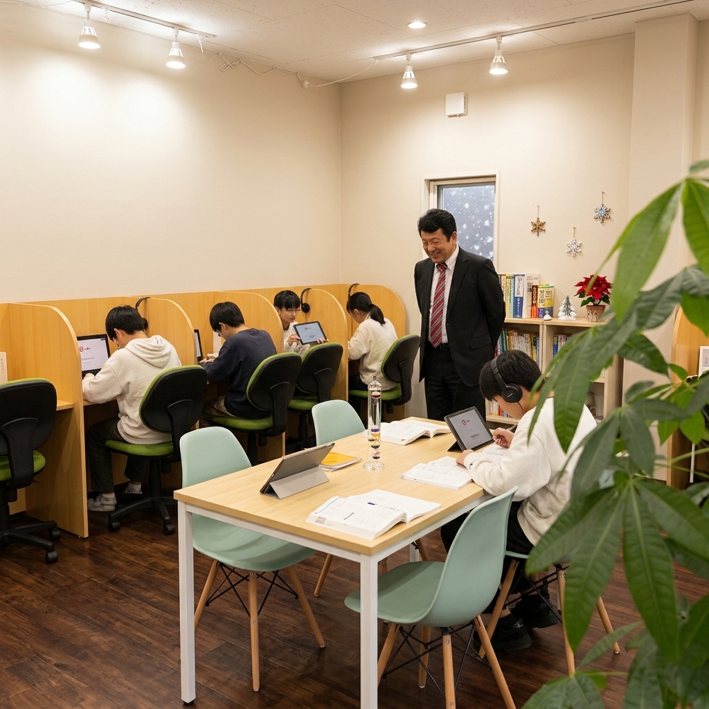 冬期講習で学習効率を最大化！通いたい放題で試験対策もバッチリ！