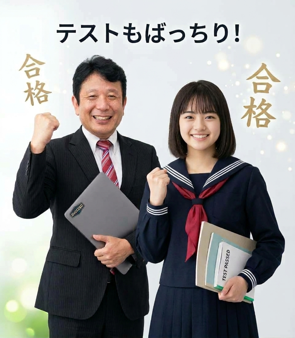 定期テスト対策は万全