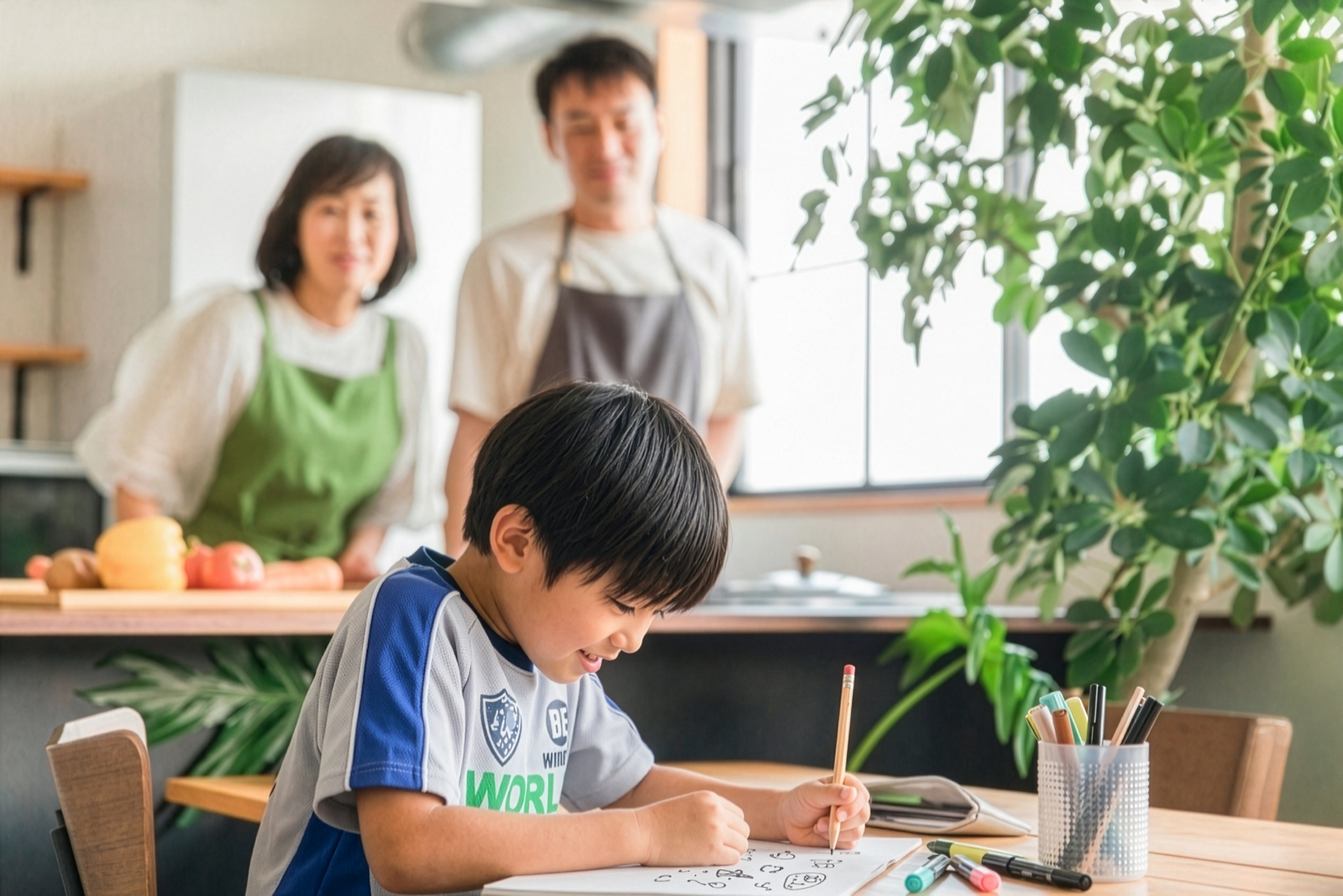 親の関わり方：成功するサポート術