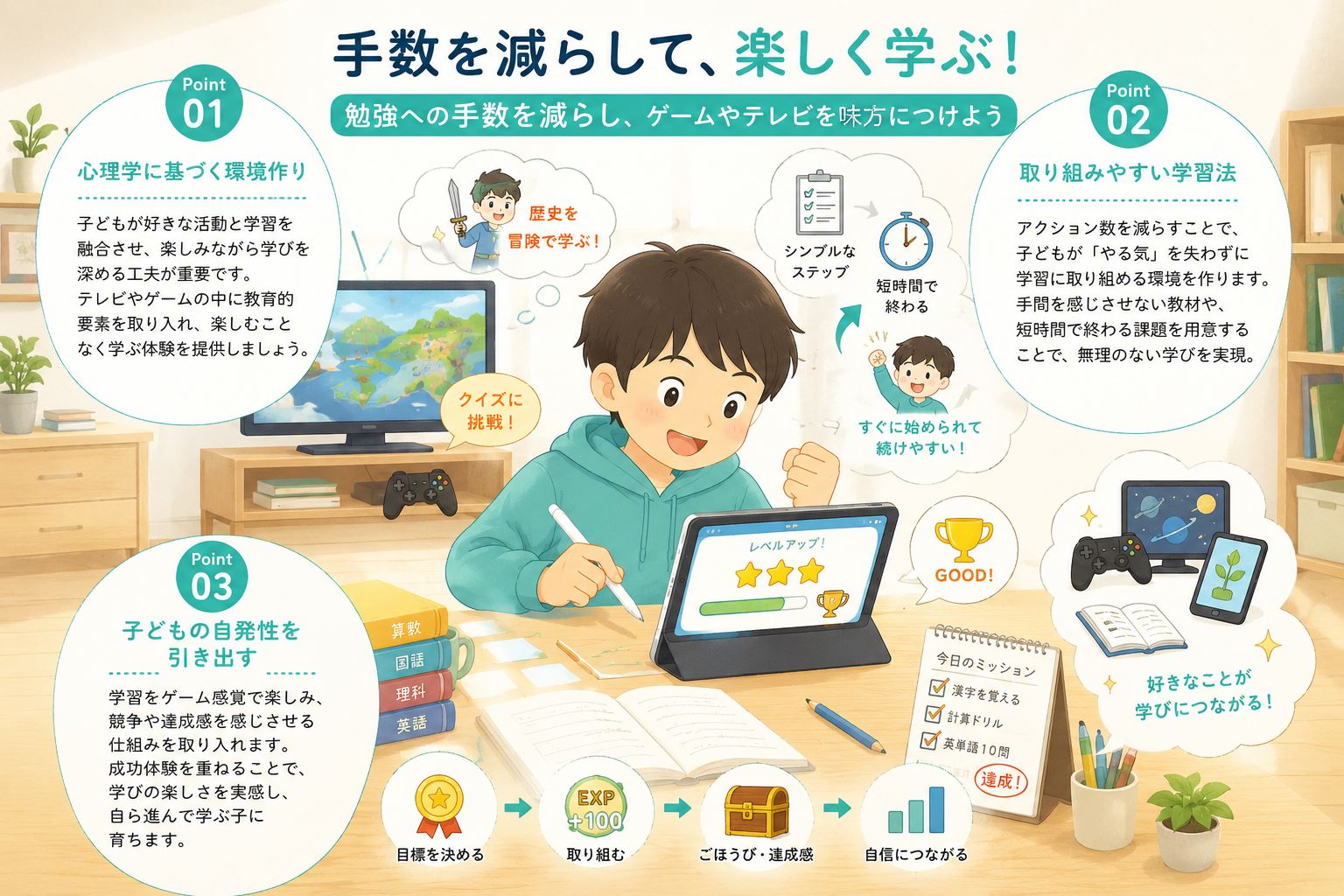 手数を減らすという発想