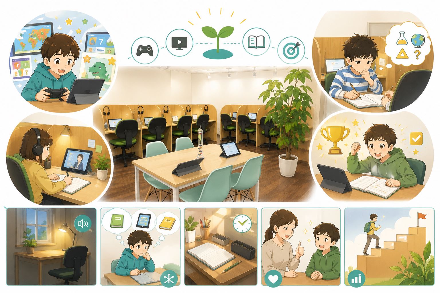 子どもに合った学習環境の作り方